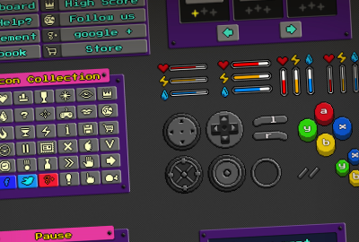 Retro Pixel UI main cover image