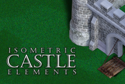 Isometric Castle Elements main cover image