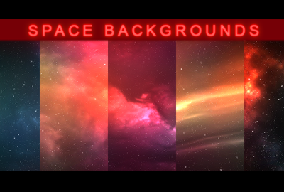 Space Backgrounds main cover image