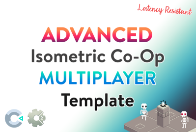 Multiplayer Co-Op Isometric Template - Advanced main cover image